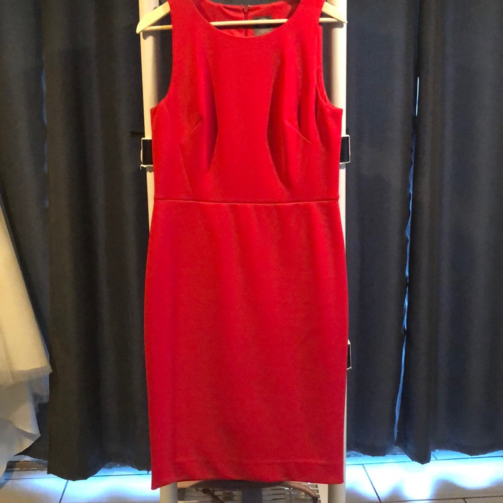 Red dress